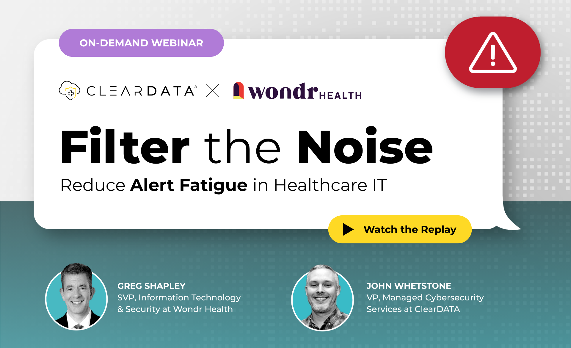 Alert fatigue On Demand Webinar (1920 x 1170 px)