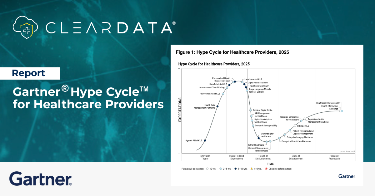 Navigating the Gartner® Hype Cycle™ for Healthcare Providers, 2025&nbsp;